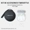 Чехол для наушников переводчика Timekettle WT2 Edge + силиконовые насадки + ушные крючки, черный