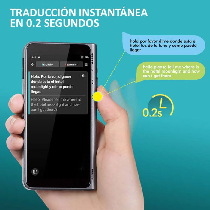 Голосовой переводчик Timekettle Fluentalk T1 авто двусторонний перевод, 40 языков, фото, онлайн