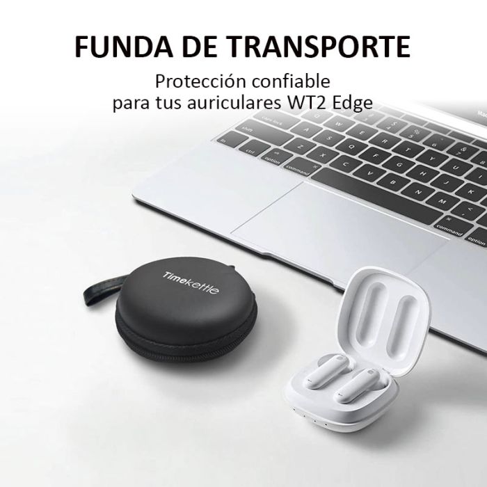 Чехол для наушников переводчика Timekettle WT2 Edge + силиконовые насадки + ушные крючки, черный