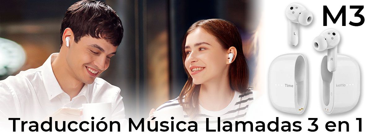 Auriculares traductores Timekettle M3