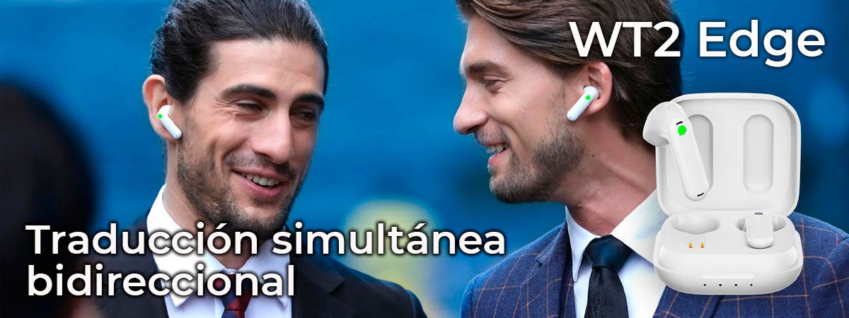 Auriculares traductores Timekettle WT2 Edge
